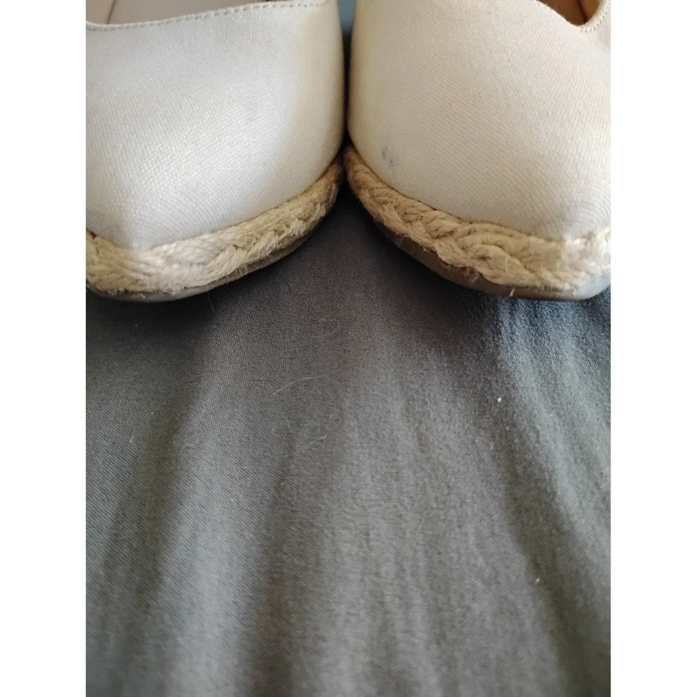 🌸Beige Slingback Espadrilles Wedge Summer beachy preppy clean girl minimalist